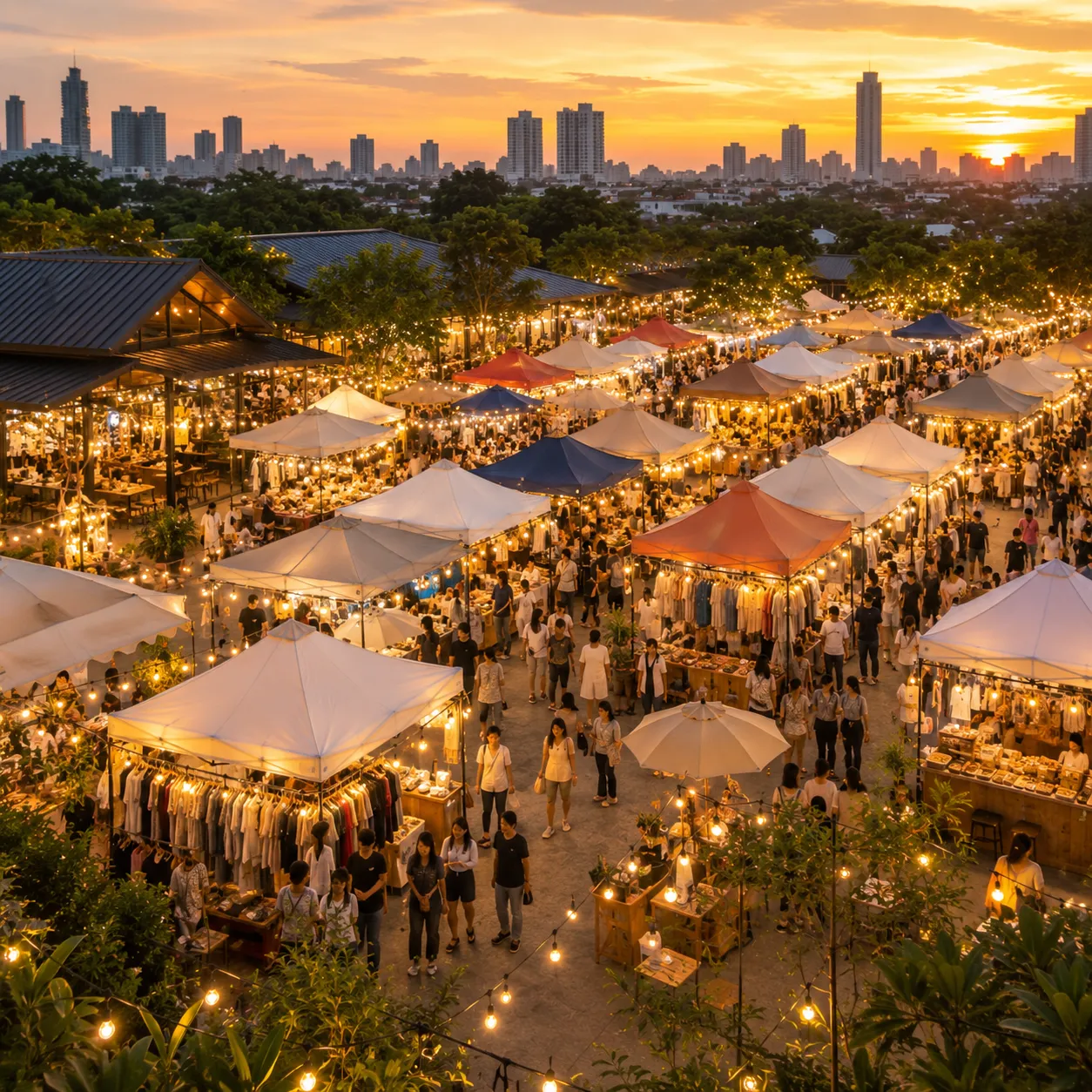 การลงทุนสร้างตลาดนัด โอกาสทองในอสังหาริมทรัพย์ที่ห้ามพลาด