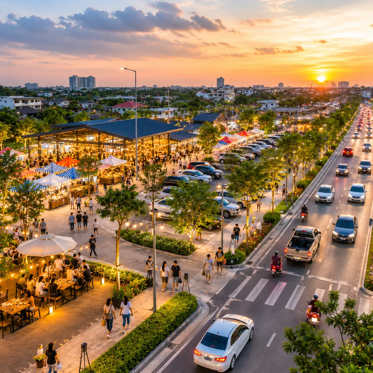 ทำเลแบบไหนเหมาะสร้างตลาดให้เติบโตยั่งยืน สร้างโอกาสทองแห่งการลงทุน
