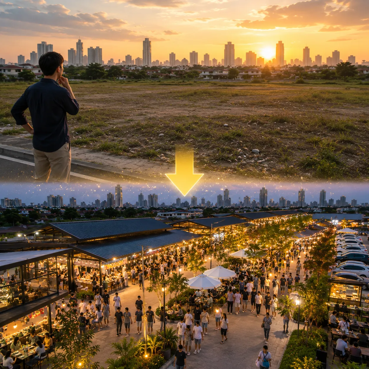 ปลดล็อกศักยภาพ ที่ดินติดถนนทำธุรกิจอะไรดี สร้างรายได้มหาศาลจากทำเลทอง