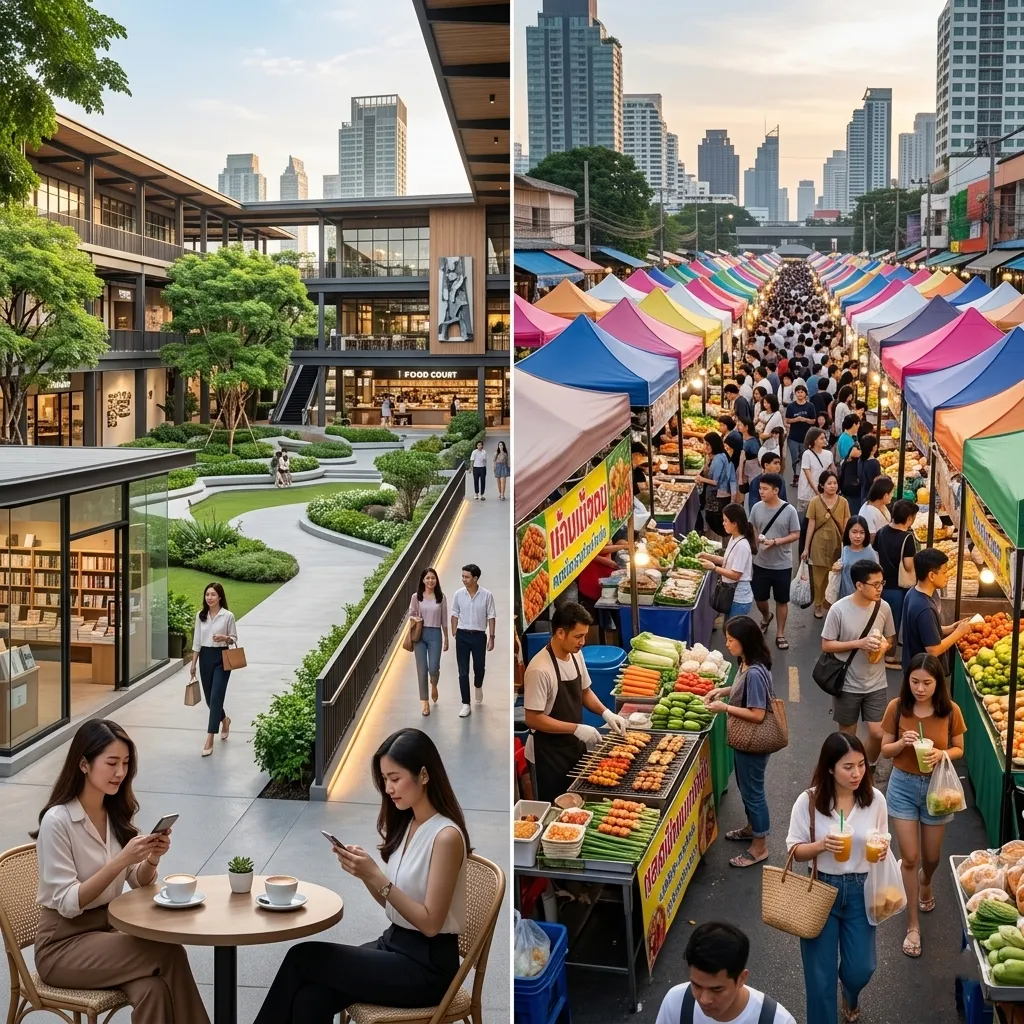 ไขข้อสงสัย Community Mall ต่างจากตลาดนัดอย่างไร มาดูกันว่าที่ไหนตอบโจทย์ไลฟ์สไตล์คุณ!
